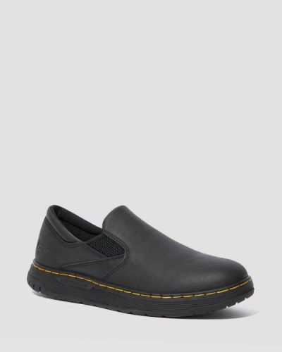 Tenis de Seguridad Dr Martens Brockley Slip Resistant Cuero Para Mujer DR0251S